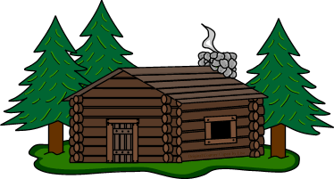 4570book Cabin In The Woods Clipart Image In Pack 4844